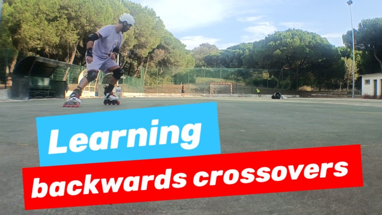 Inline Skating Progress | 32M: Session 53 | Oxelo MF500 | Backwards Crossovers