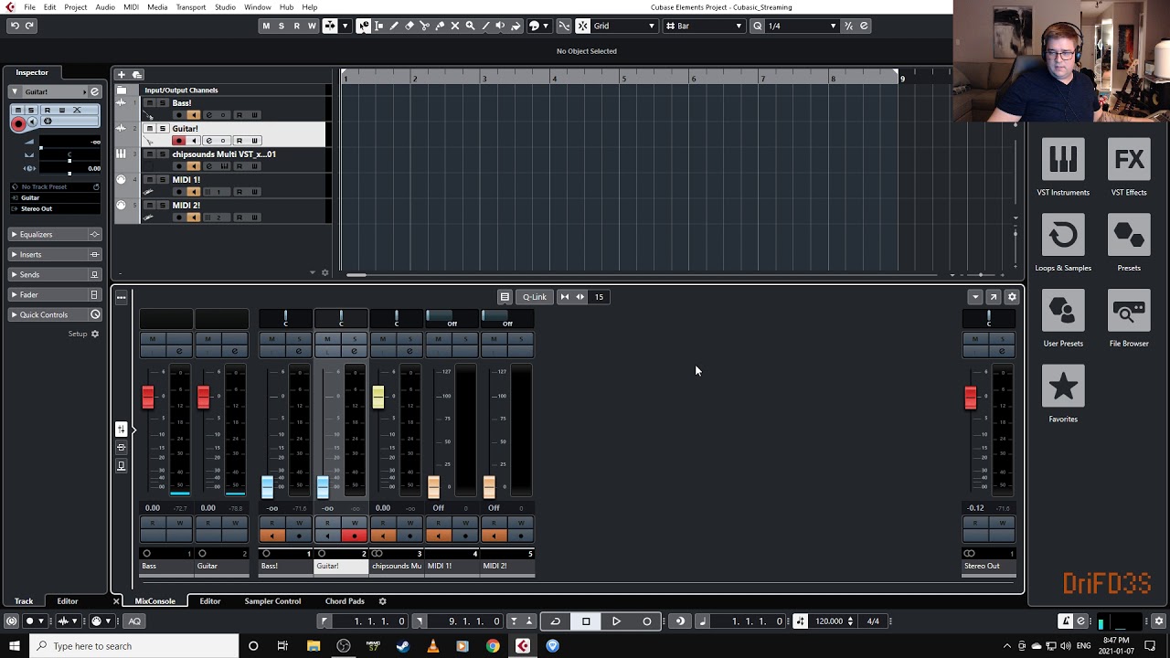 Using the Zoom R24 as a MACKIE controller in Cubase Elements 10.5