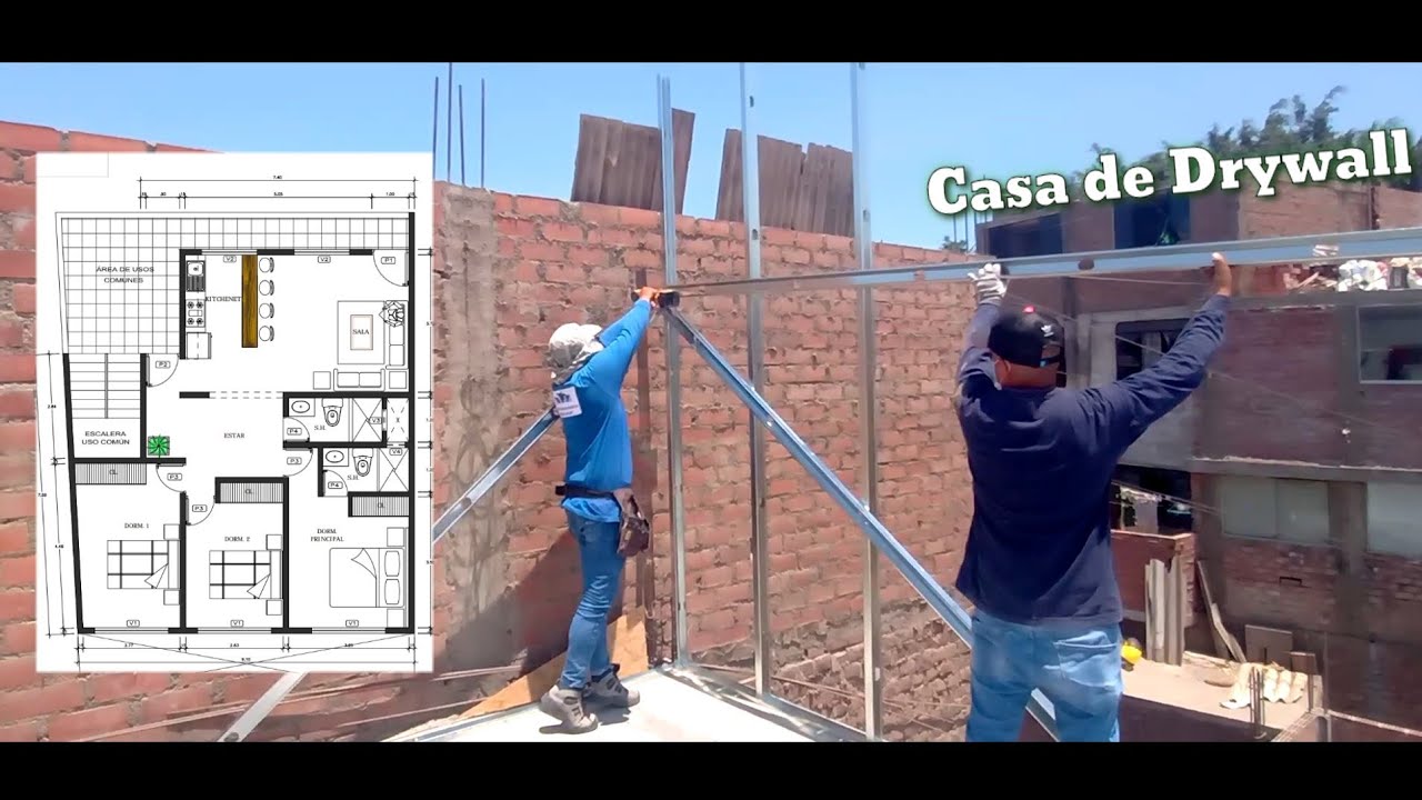 C&oacute;mo empezar a hacer una CASA de DRYWALL sin saber nada de CONSTRUCCI&Oacute;N EN SECO