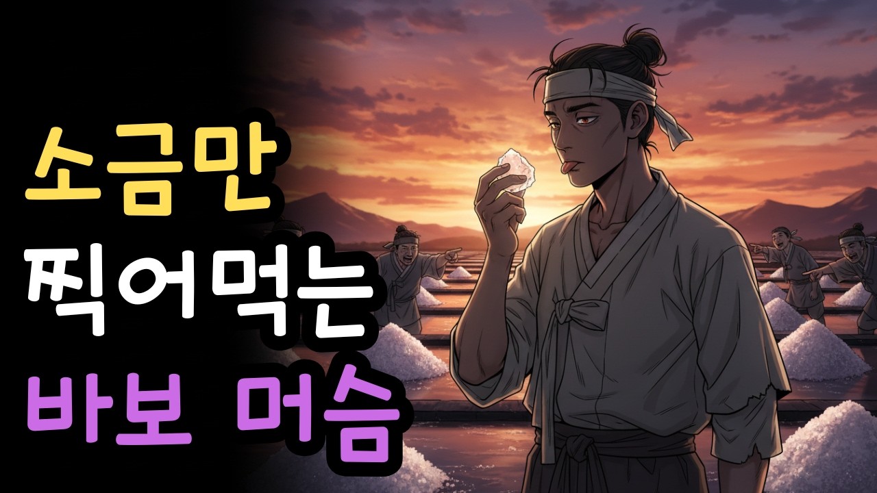 소금만 찍어 먹다 멍석말이 당해 쫓겨난 미치광이 머슴, 그놈의 진짜 정체는?  | 전기수의 보따리 | 조선 야담 · 설화 · 민담 · 옛날이야기 · 오디오북 · 사연