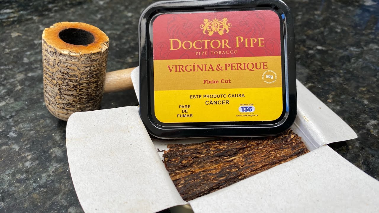 Doctor Pipe Virg&iacute;nia e Perique Flake - Um Novo Cl&aacute;ssico VaPer da Tabacco Way!