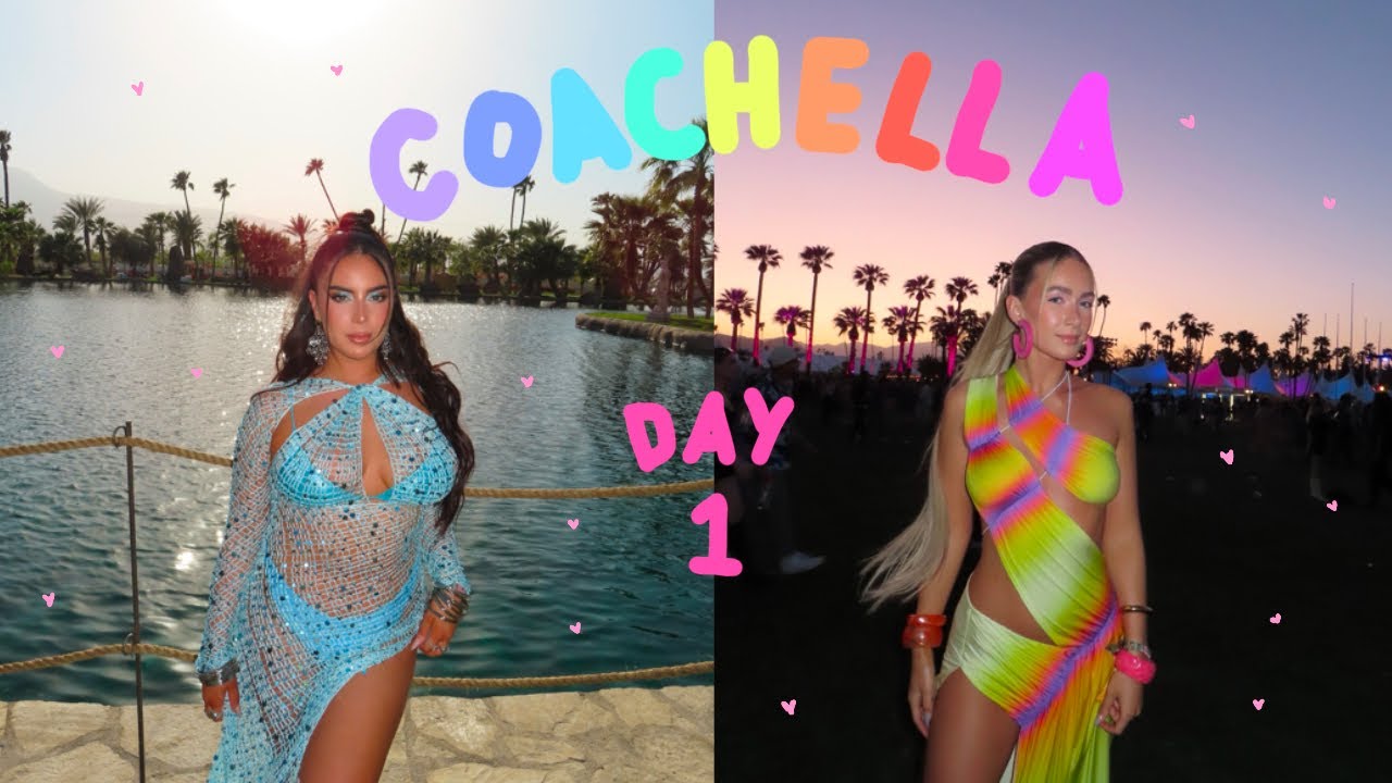 COACHELLA DAY 1 VLOG!!! | Sophia and Cinzia