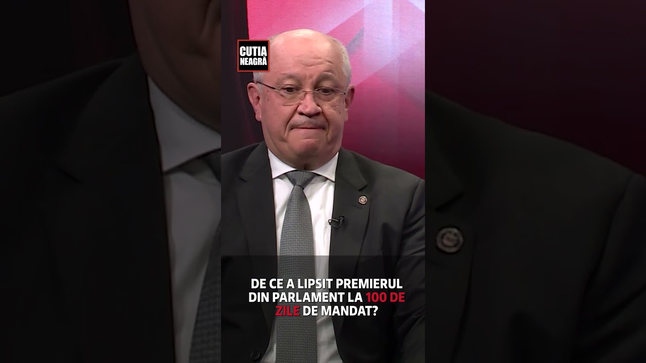 De ce a lipsit premierul din Parlament la 100 de zile de mandat?