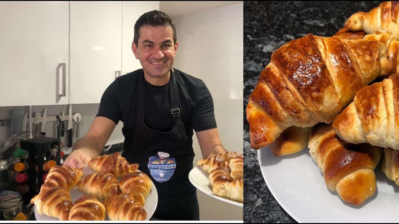 CROISSANTE CU UNT👉 si cu ( CIOCOLATA)😋