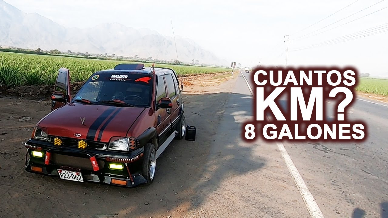 Cuantos Kilómetros en Ciudad rinde un Daewoo TICO?