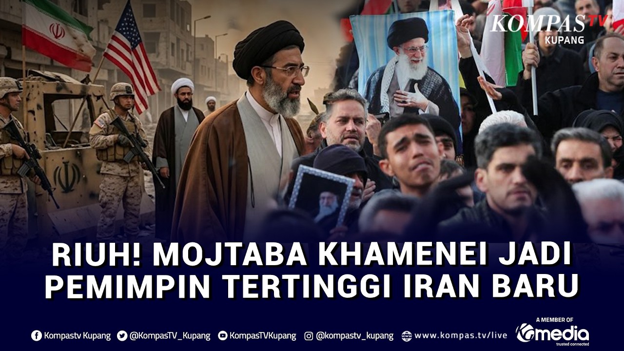 Resmi! Mojtaba Khamenei Ditunjuk Jadi Pemimpin Tertinggi Iran, Disambut Riuh Warga