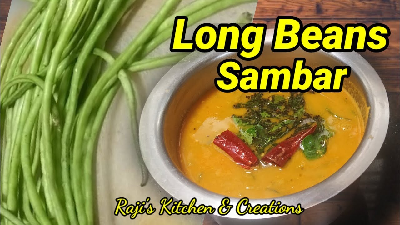 Long Beans Sambar |Alasande Koddel/Huli Recipe|Alasanda Kayala Sambar