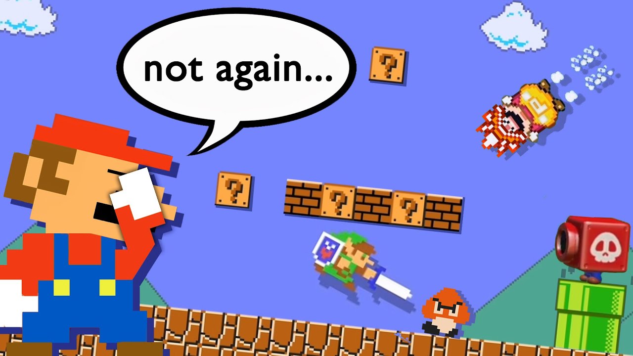 Mario is SICK of 1-1 so he does something about it...