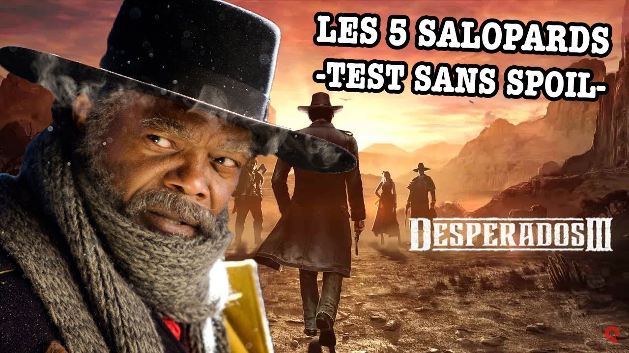 Test sans spoilers de Desperados III sur PS4, Xbox One & PC.