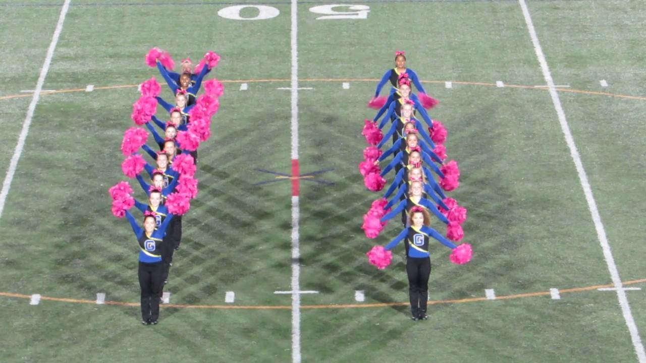 Gaithersburg Poms 10-06-17 Halftime