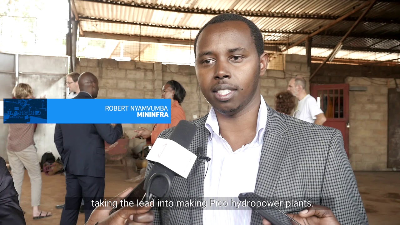 Pico Hydroelectricity training in Rwanda in partnership with JLA-Hydro