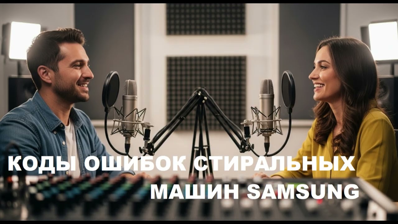 Коды ошибок стиральных машин Samsung
