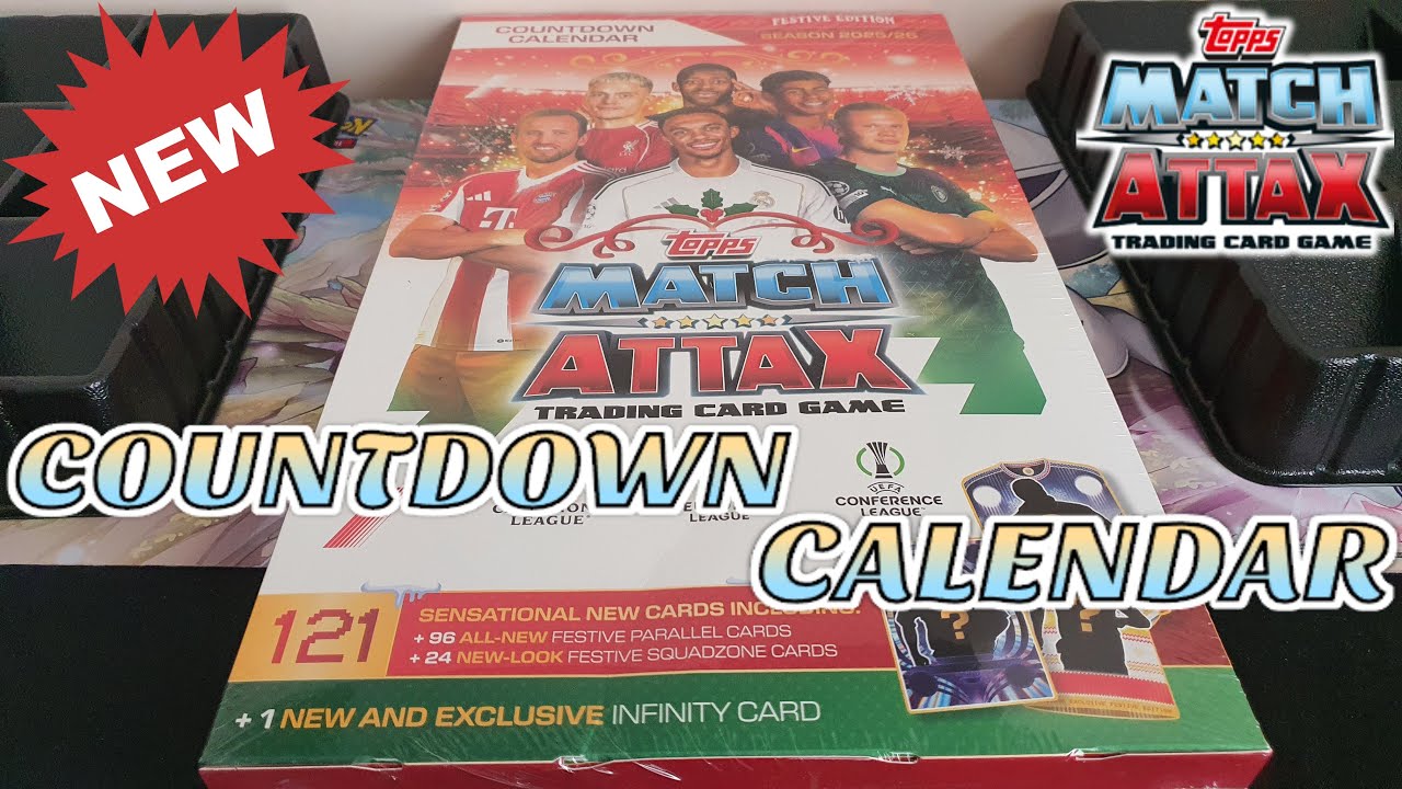 Yeni ! Topps Match Attax 2025/26 Geri Sayım Takvimi !