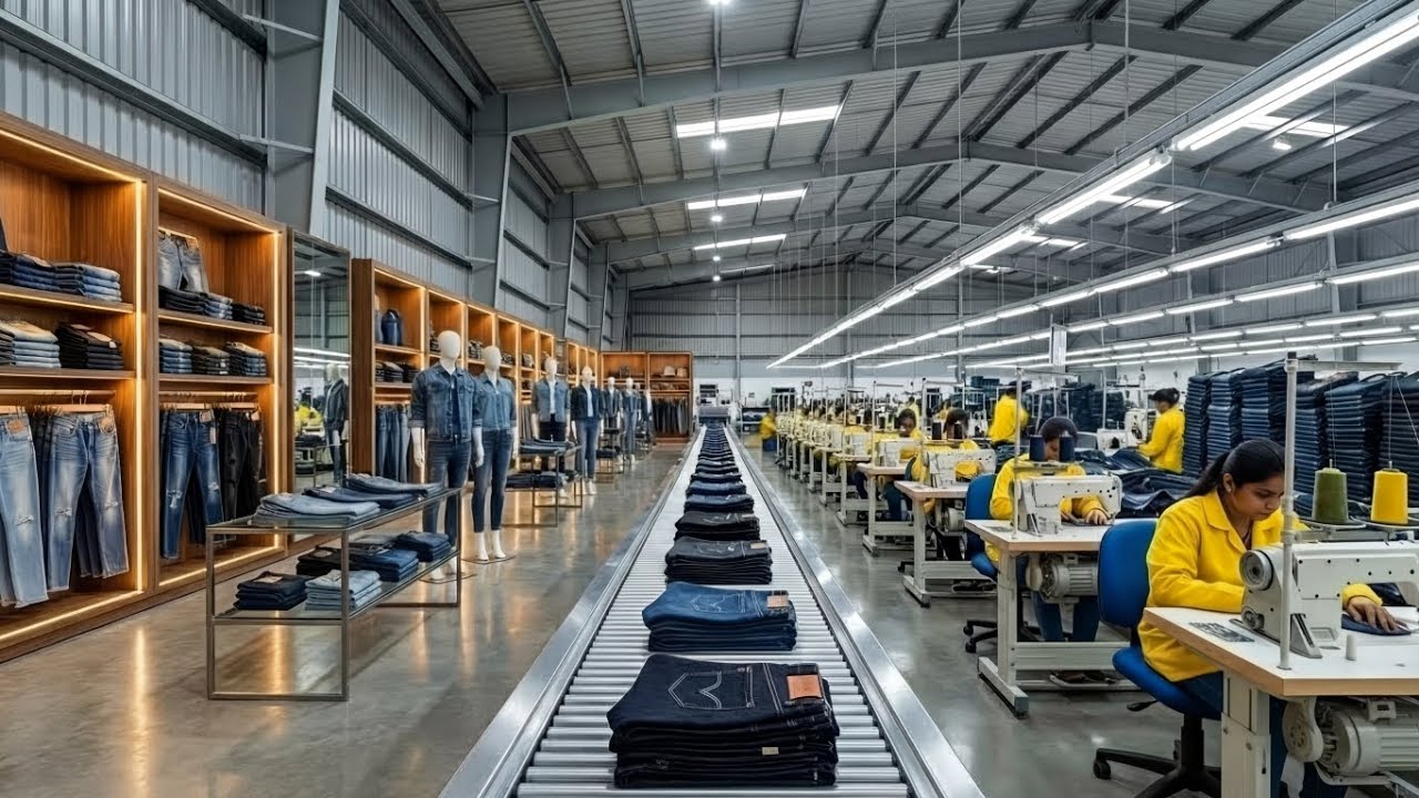 Inside the World's Largest Denim Recycling Factory: Processing 2 Million Jeans