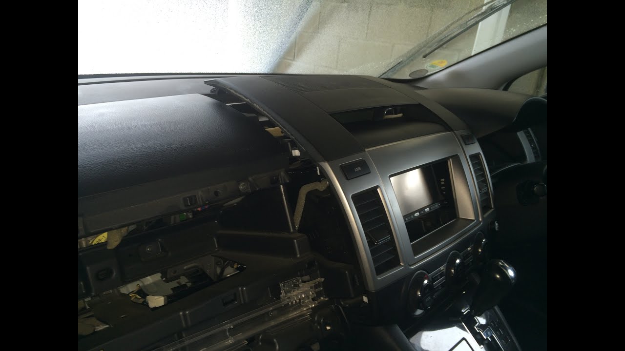 Mazda MPV 2008 LY3P Removing the centre dashboard/console
