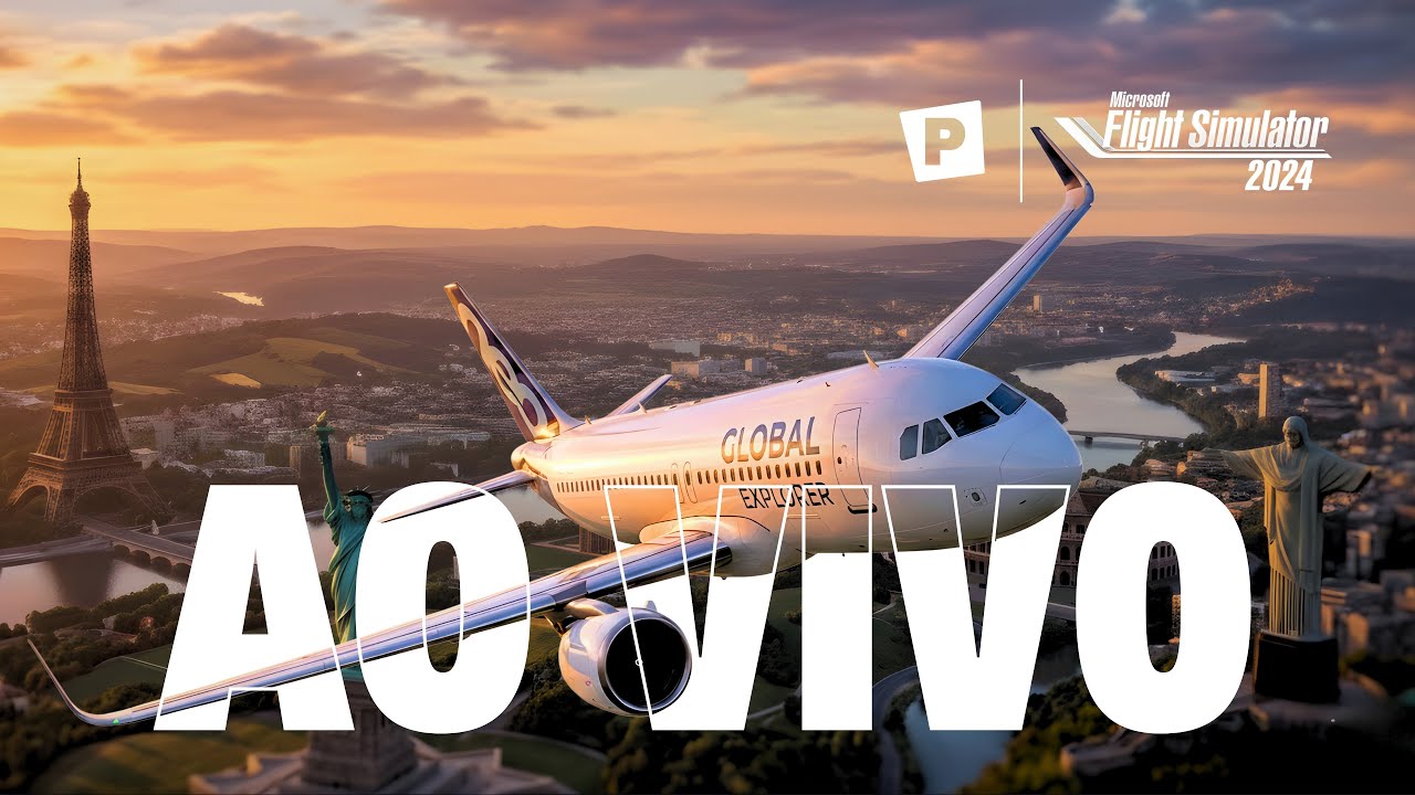 ✈️ CARREIRA DE PILOTO AO VIVO! | MICROSOFT FLIGHT SIMULATOR | RUMO À LINHA AÉREA | PC 🌍🛫