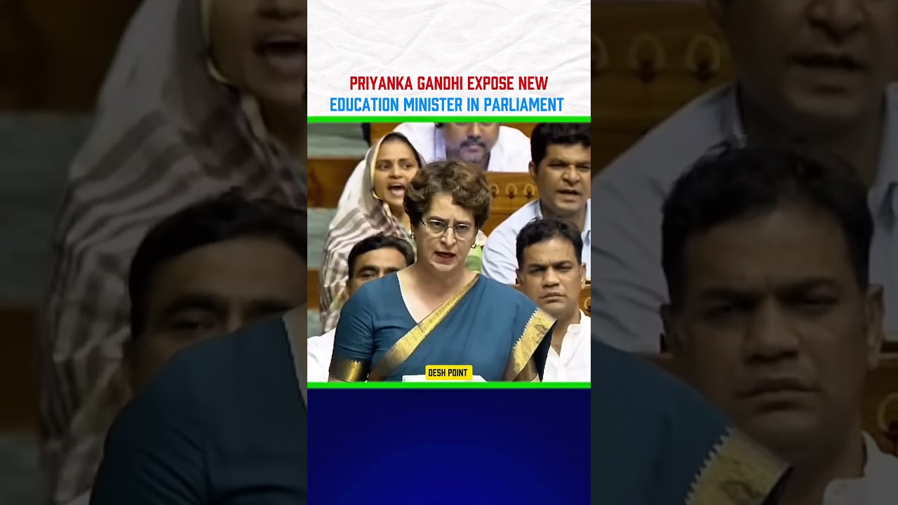 Priyanka Gandhi Fiery Speech in Parliament || Priyanka Gandhi || #parliamentsession #sansadtv