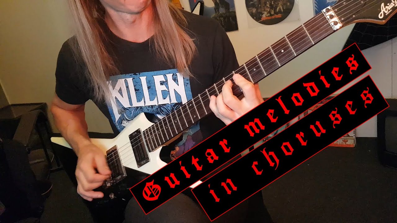 Heavy metal: Guitar melodies in choruses