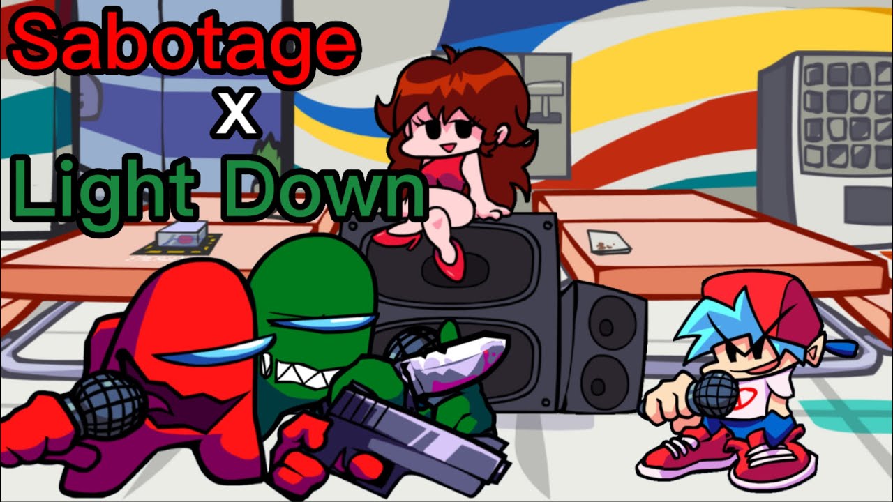 FNF Sabotage x Light Down [remastered]