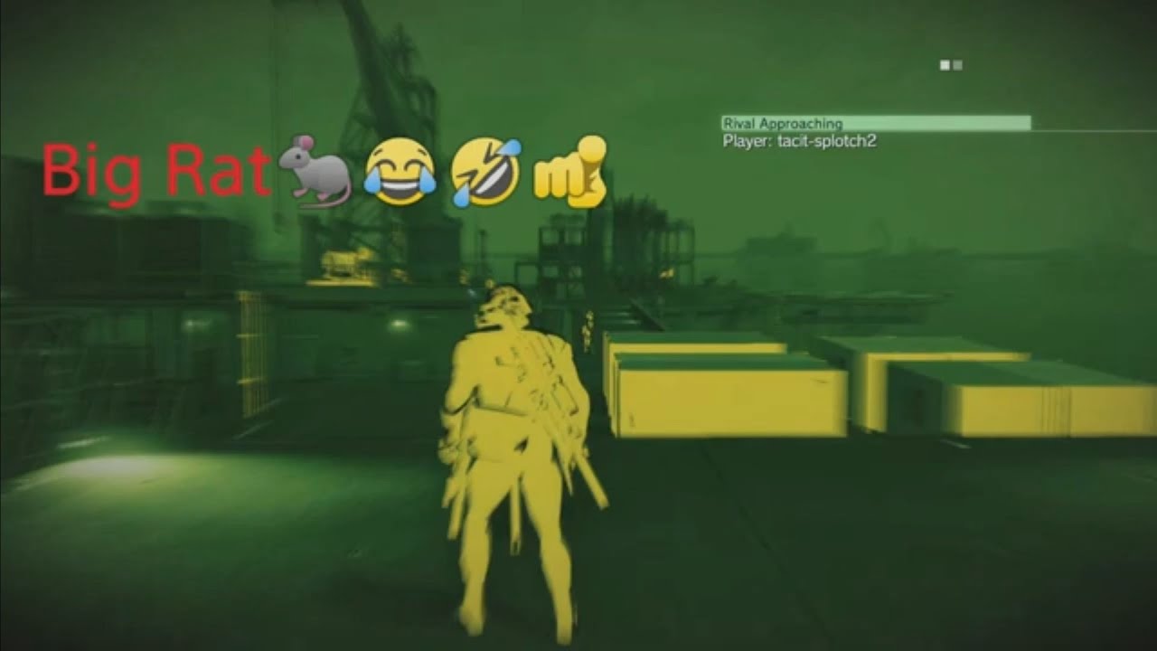 MGSV FOB tacit_splotch2 Rat ambush