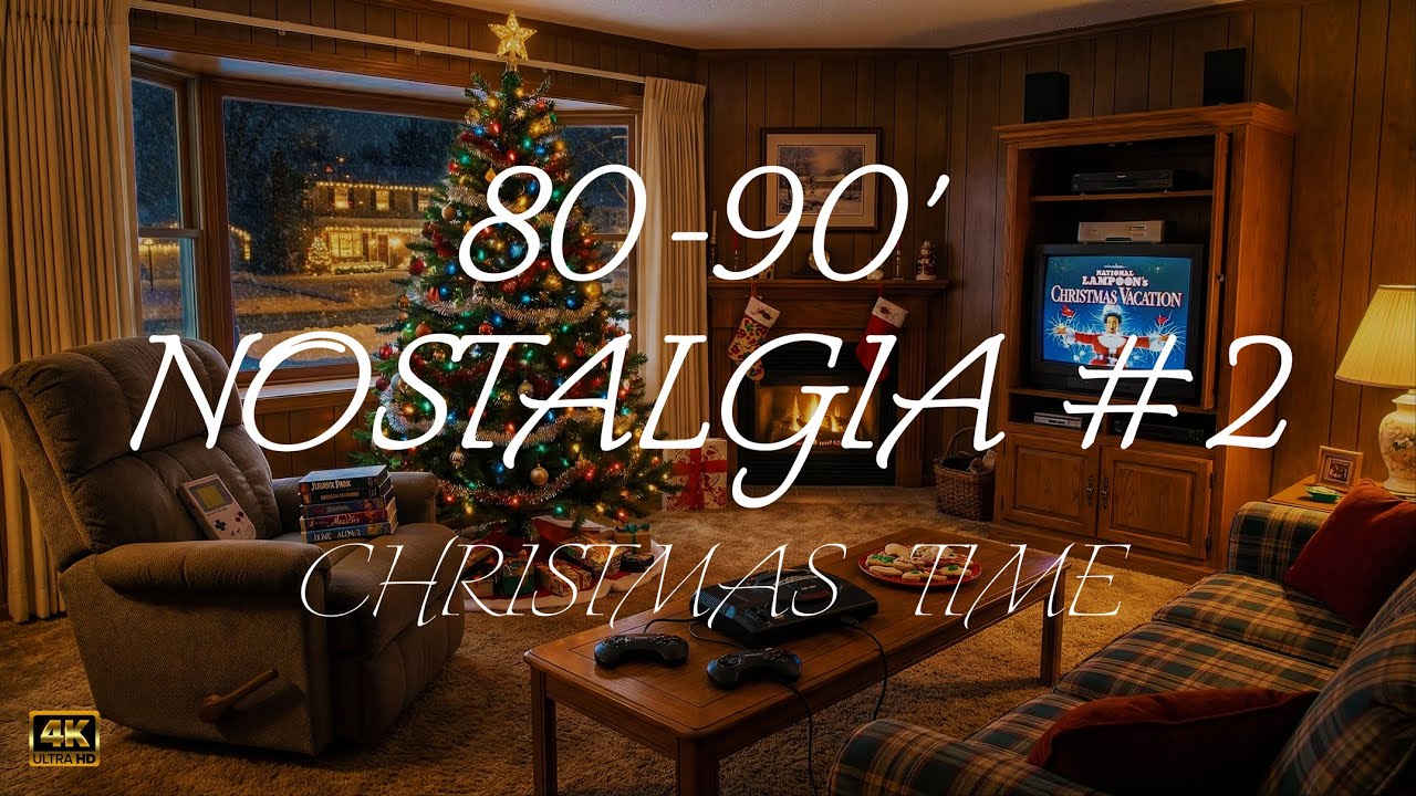 Pure 90's nostalgia during christmas PART 2 ❄️ 4K ULTRA