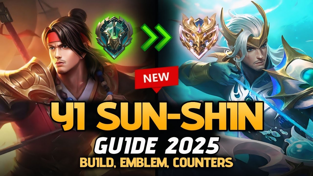 Yi Sun-shin Guide 2025: New Best Build, Emblem, Hero Counters | Mobile Legends