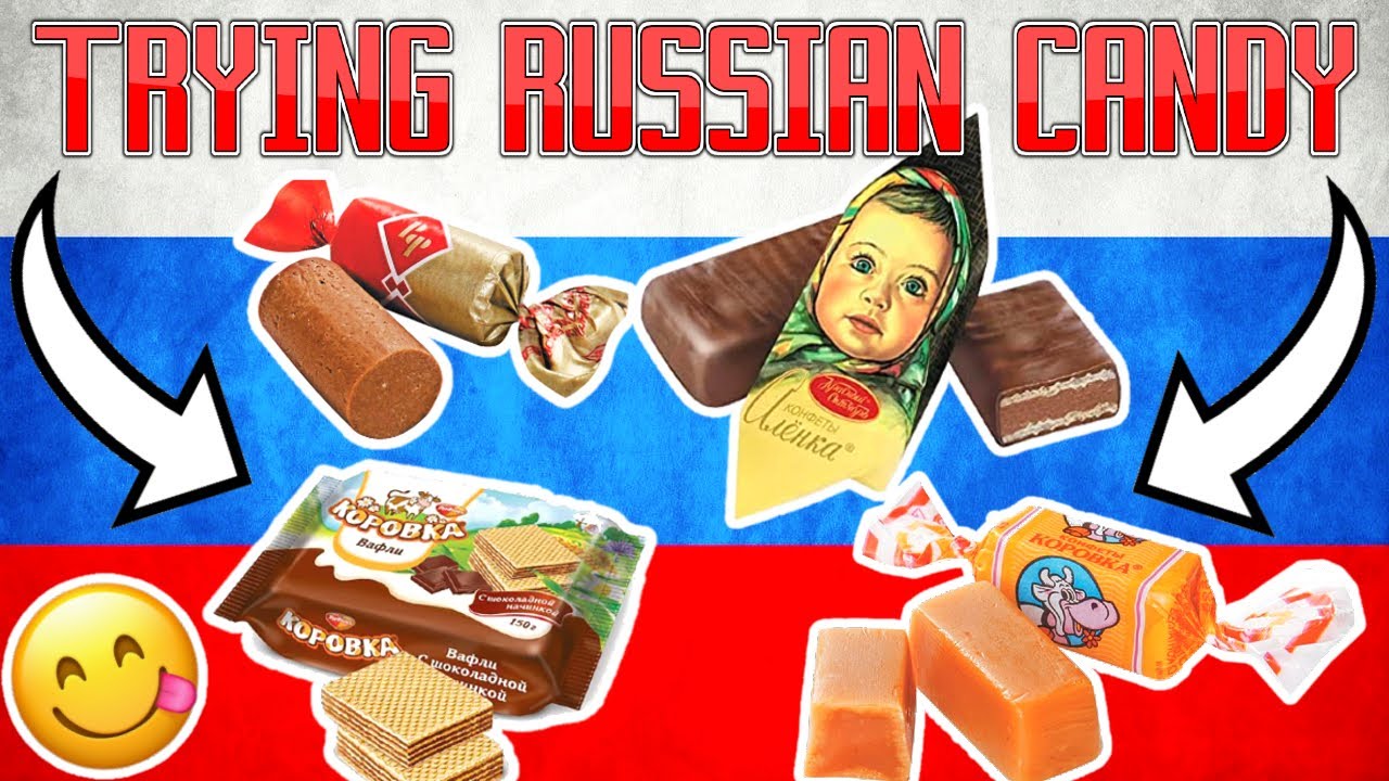 Trying Russian Candy and Snacks for the 1st time! Best Tasting Chocolate?