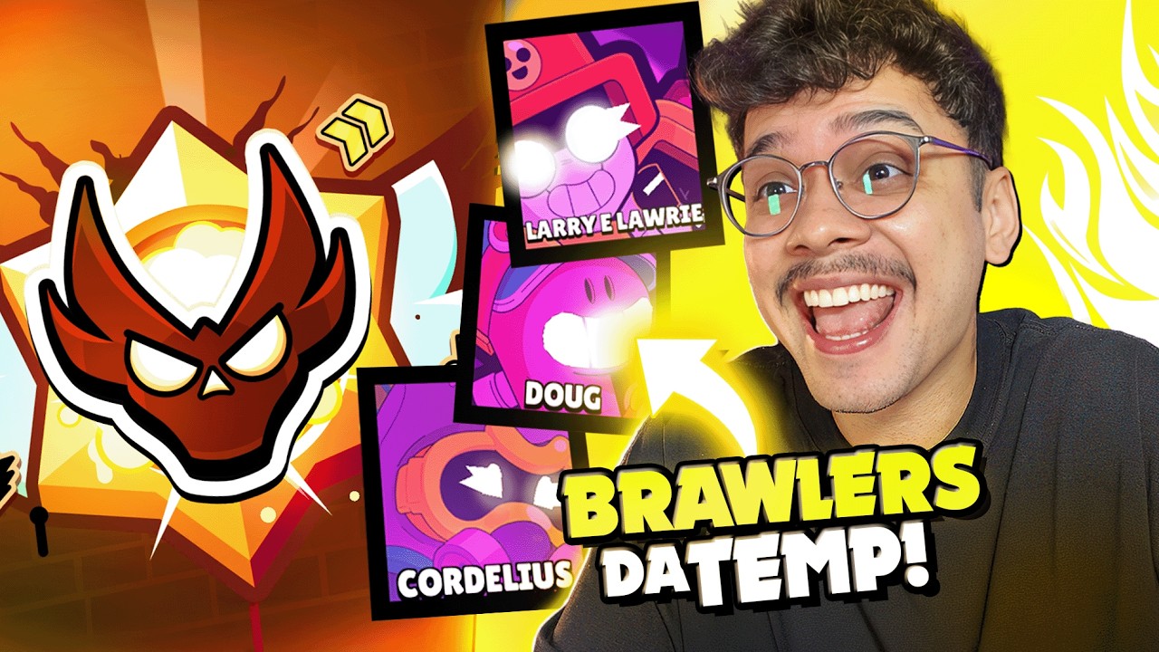 PEGUEI MESTRE USANDO os BRAWLERS LVL MAX do RANQUEADO! *NAO TEM DESCULPA*