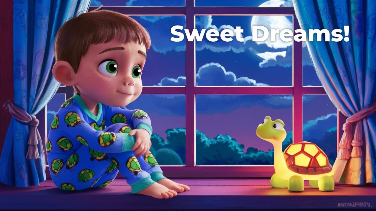 Calm Down Before Bed Stories 🐢💚 | Theo the Turtle | Soothing Animation