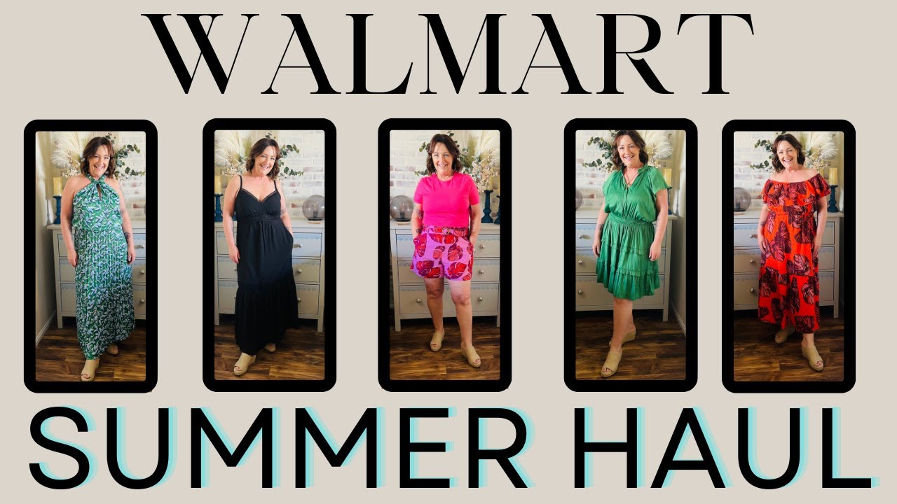 WALMART SUMMER CLOTHING 2024 HAUL & TRY ON