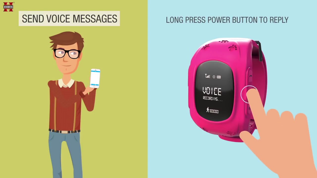 Q50 Smart Kids Safety Watch
