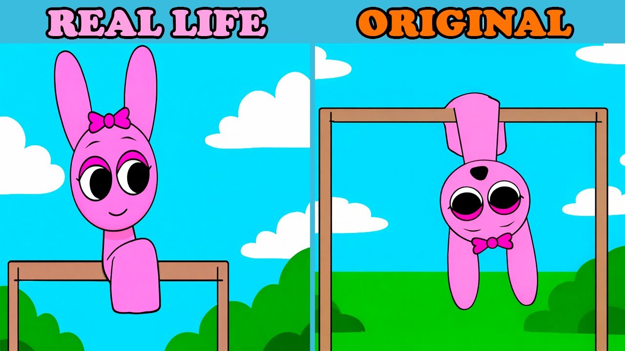 Pinki Goes Wild on the Bars 🤣 | Real Life vs Original