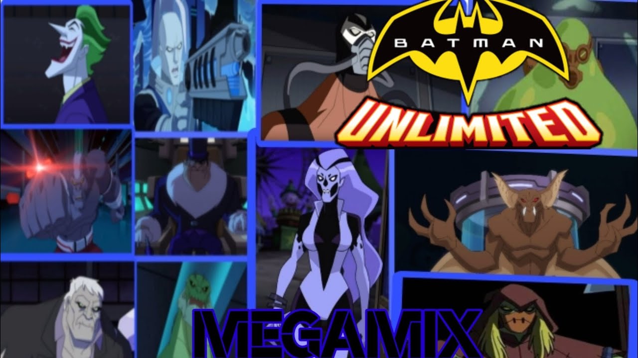 Batman Unlimited Villains Megamix Collab
