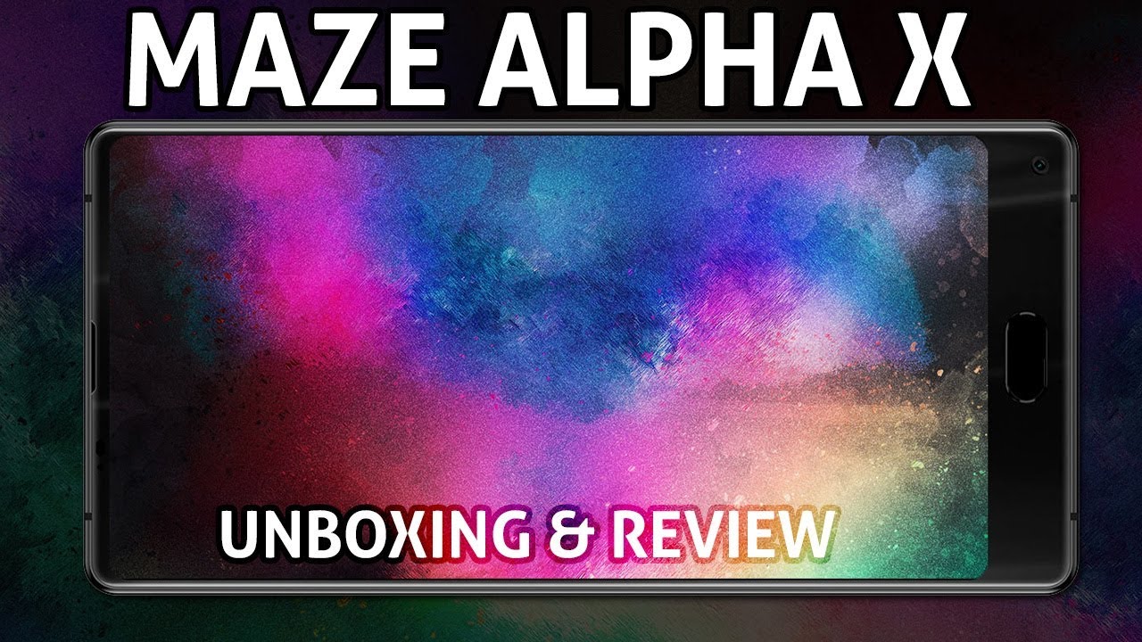 Můj nový telefon - levný Android Maze Alpha X - unboxing a recenze