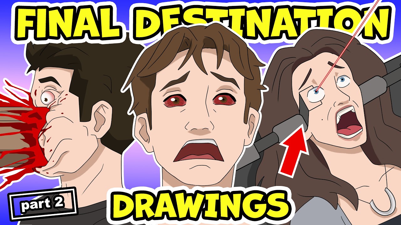 Will I RAGE QUIT drawing Final Destination? PART 2