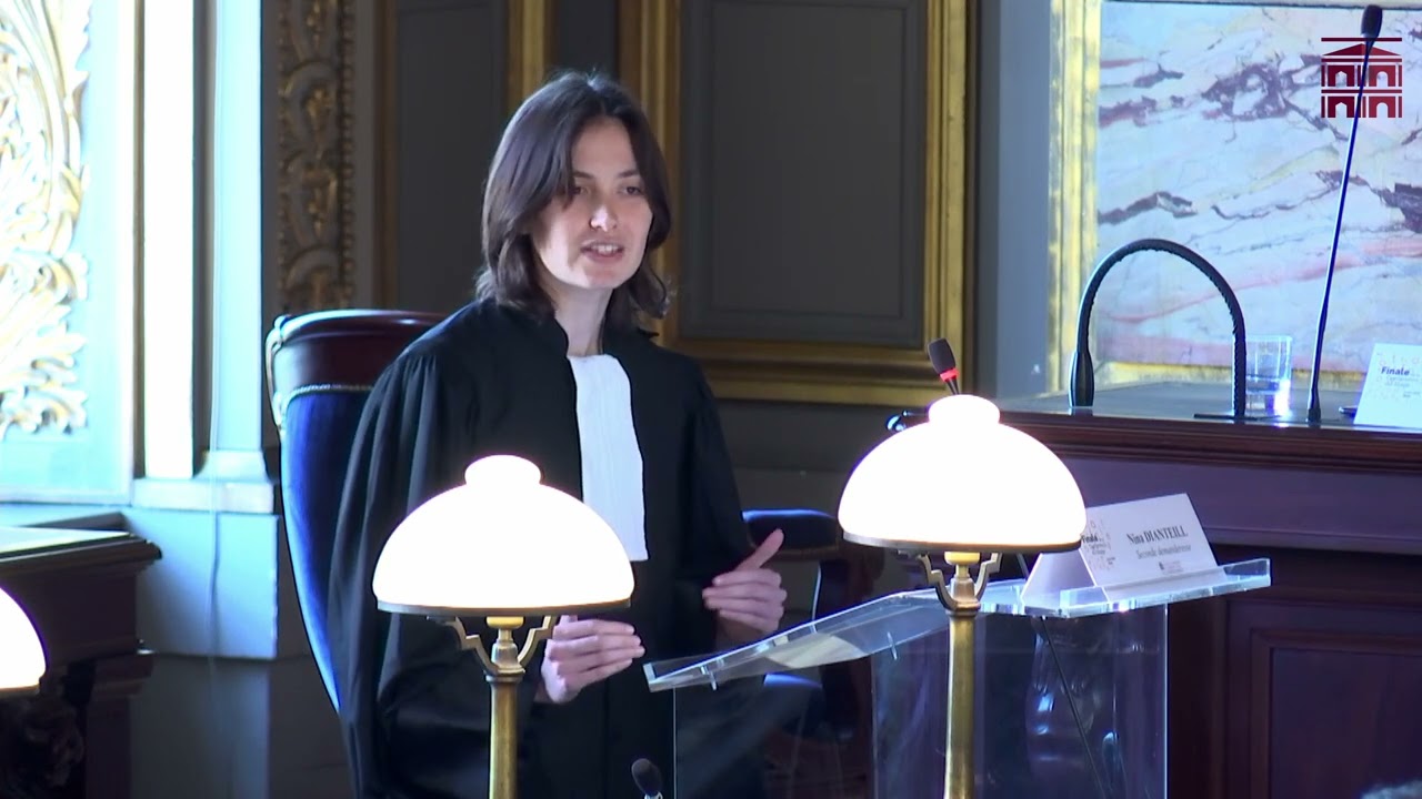 Finale de la conférence du stage 2024-2025 - Discours de la seconde demanderesse.