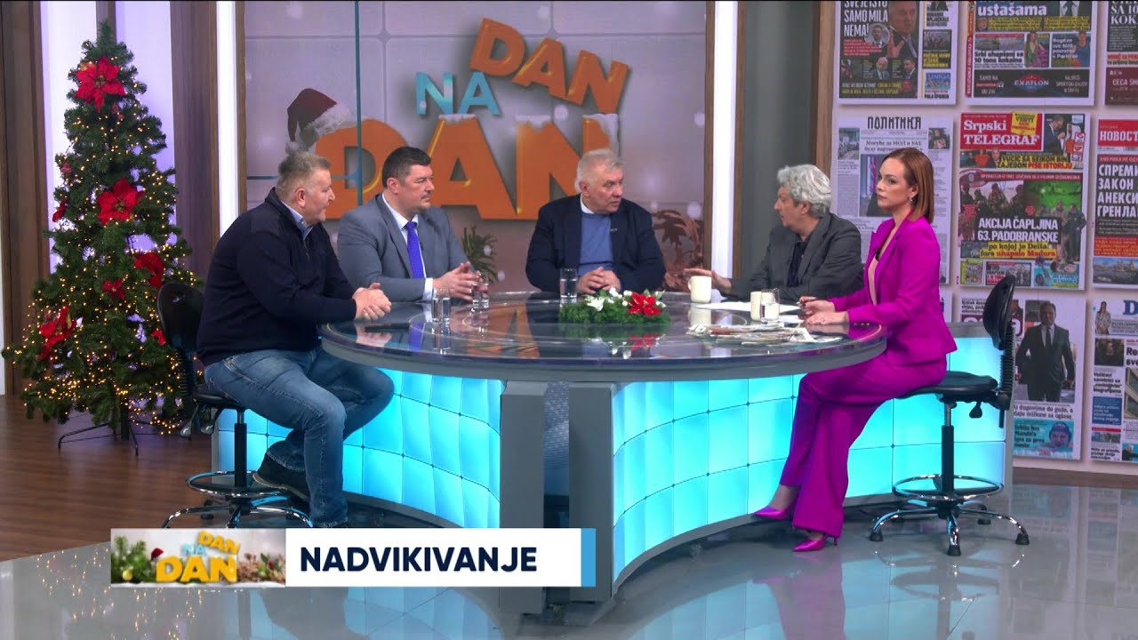 DAN NA DAN 14.01.2026. - PRELISTAVANJE - TOMISLAV BOKAN SLAVKO IVKOVIĆ TOMO KOVAČ I DEJAN JELAČA