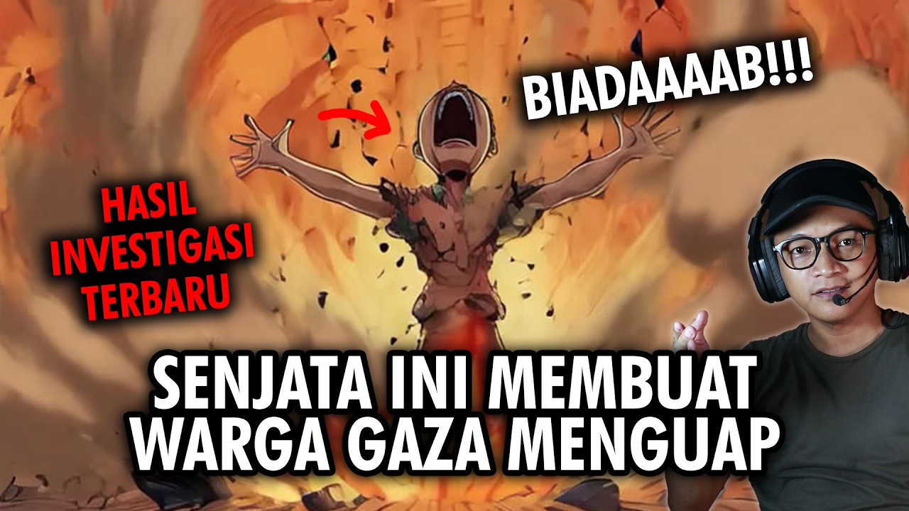 WARGA GAZA MENGUAP TAK MEMBEKAS TERKENA TERMOBARIK