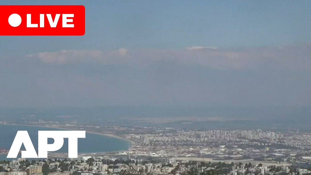LIVE | Haifa Skyline in Focus as Northern Israel Remains on Alert | APT