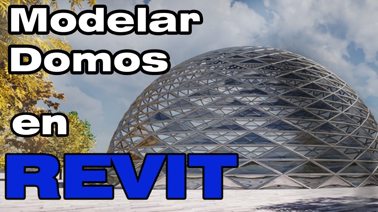 Como modelar DOMOS en Revit | How to create Dome in Revit