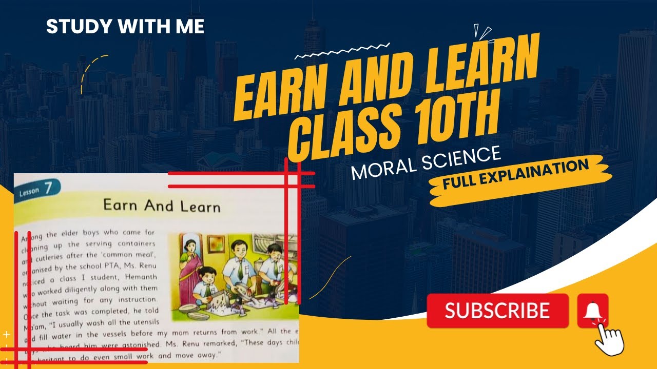 💥Earn and LEARN // class 10|| Full EXPLANATION || 