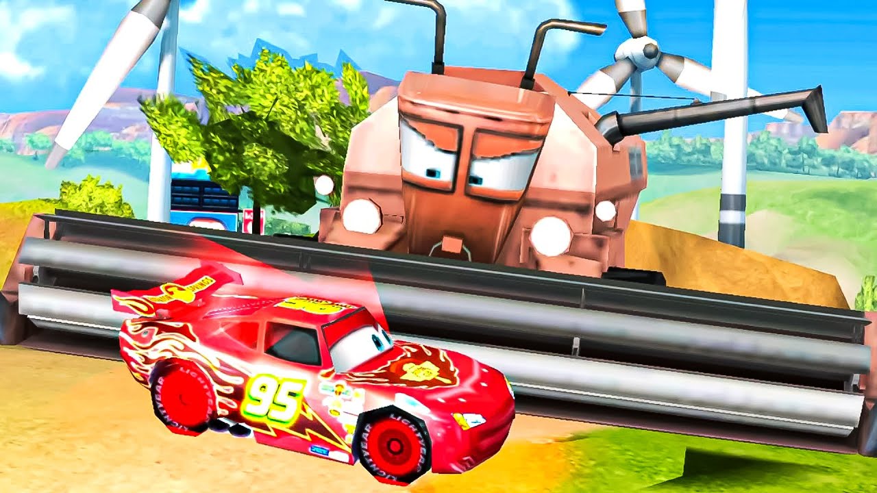 Lightning McQueen VS Francesco Bernoulli - Cars: Fast As Lightning McQueen