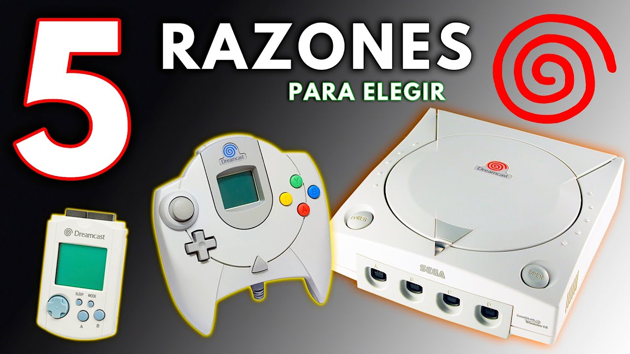 5 RAZONES para COMPRAR una DREAMCAST 🎮😮 || Jugamer