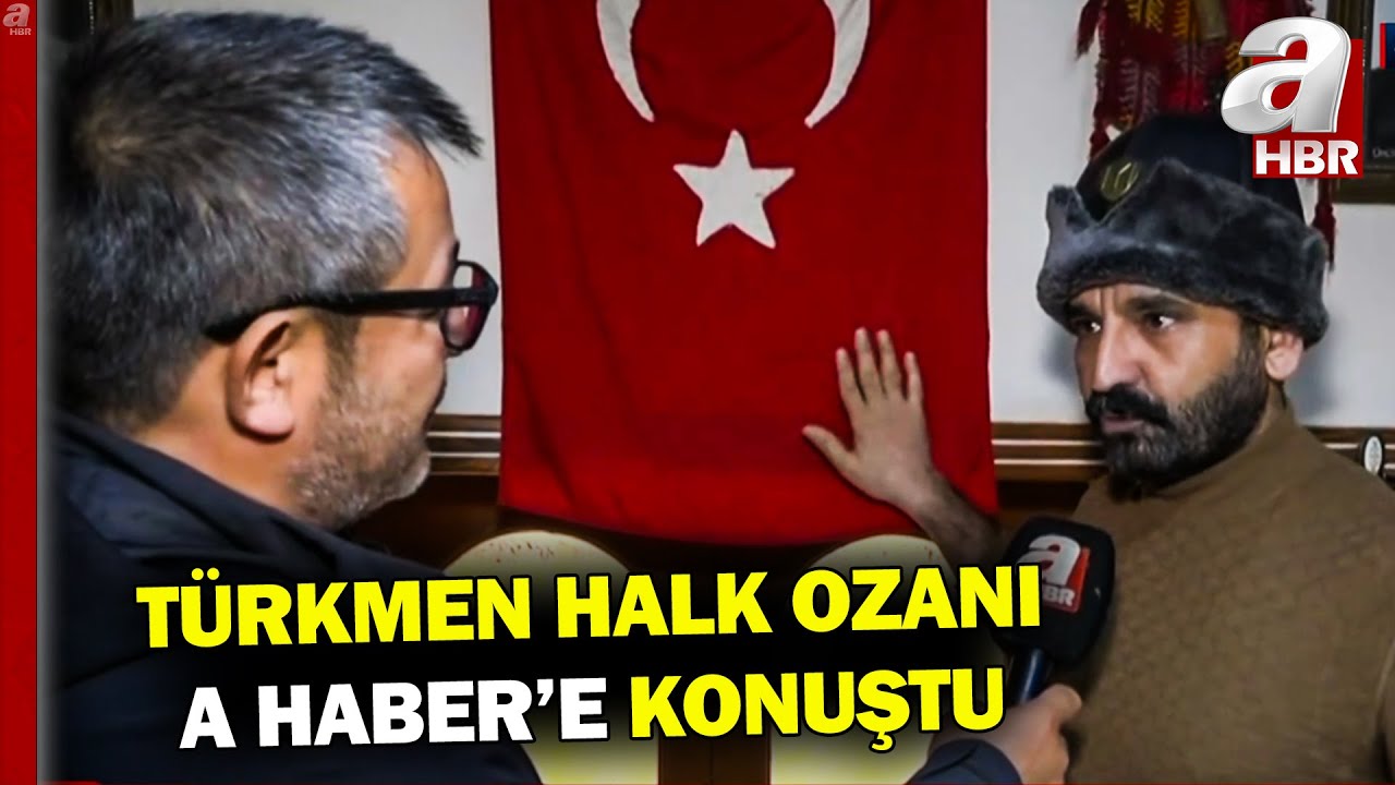 Türkmenlerin Türkiye Özlemi... Türkmen Halk Ozanı A Haber'e Konuştu! | A Haber