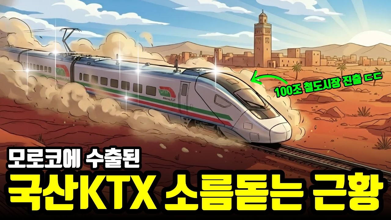프랑스가 70년 공들인 모로코 철도, 한국 KTX가 뺏어버린 소름 돋는 이유
