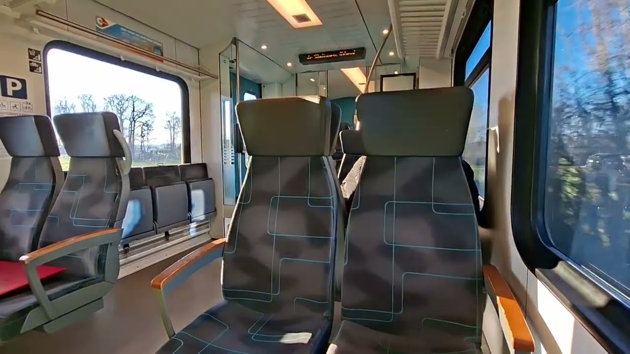 Mit fahrt von Osnabrück Altstadt nach Ibbenbüren lagenbeck in der RB61 