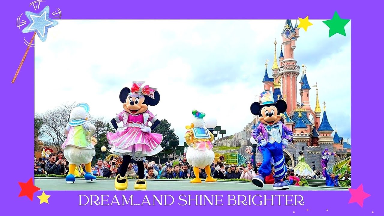 Disneyland Paris, Dream and Shine Brighter, Follow the ride! Meet with a special guest dancer! 2023