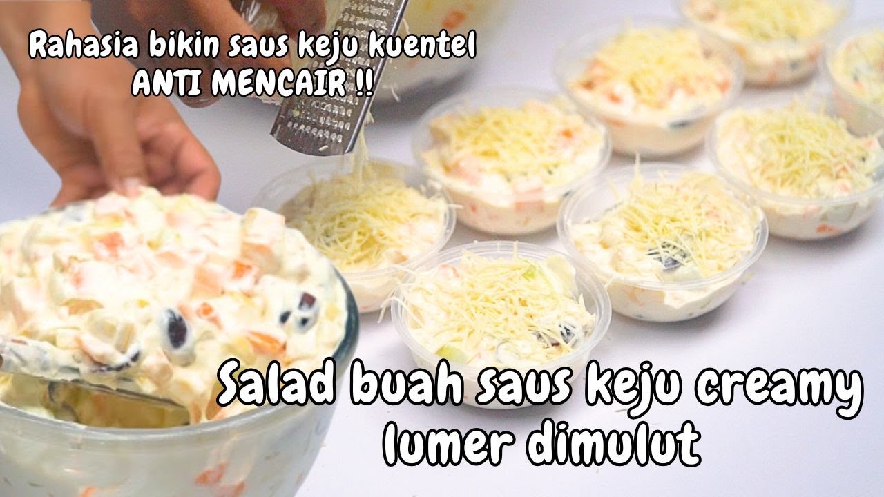 Ide jualan CFD yang pasti diserbu orang, salad buah paling NGEJU dan paling CREAMY anti cair