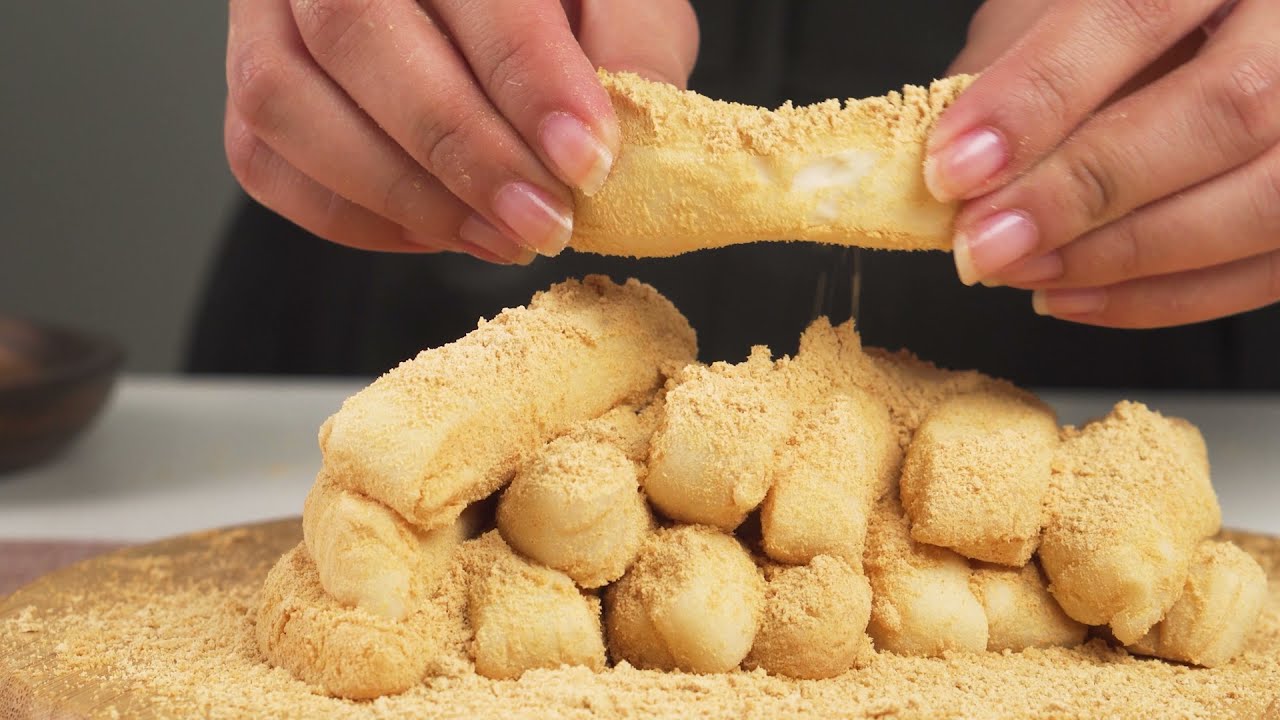 корейские рецепты десертов (инчжолми) | Microwave Rice Cake