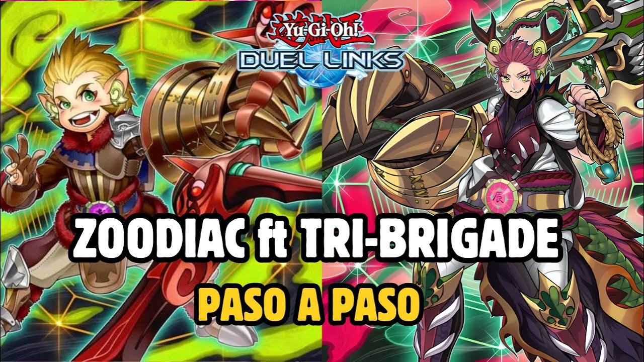 👀OJO CON LOS FURROS🔥DESTIERRA Y DESTRUYE - ZOODIAC ft TRI-BRIGADE GUÍA Paso a Paso en Duel Links